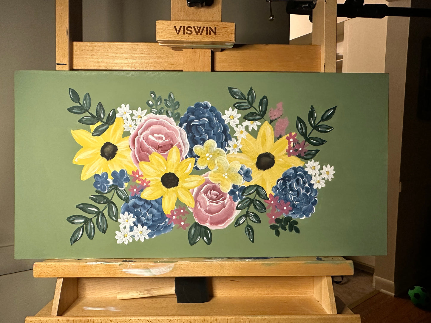 CUSTOM Original Floral Paintings