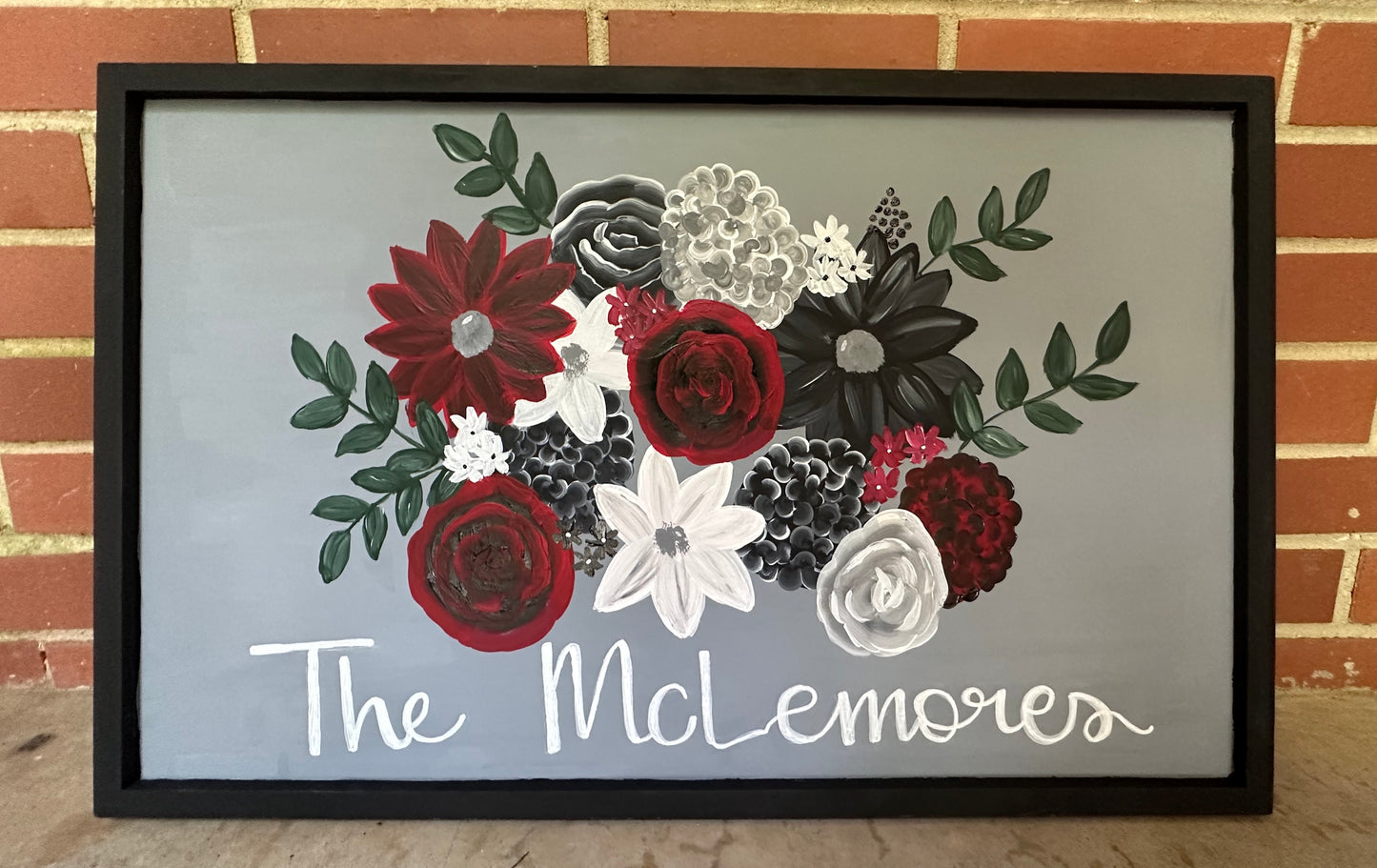 CUSTOM Original Floral Paintings